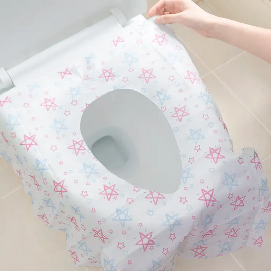 Toilet Seat Covers Disposable - For Kids and Adults (20 Pack)